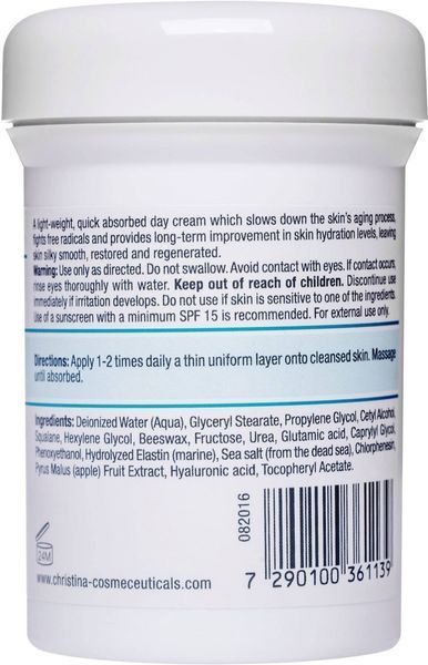 Зволожуючий крем для нормальної та сухої шкіри Christina Hydrating Day Cream Green Apple + Vitamin 5039 фото