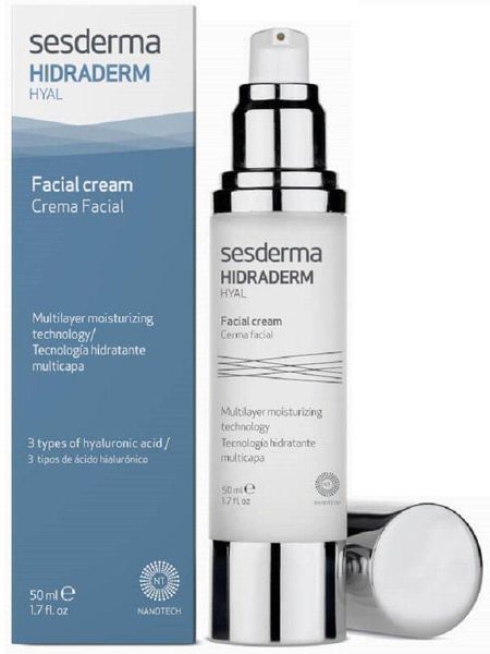 Зволожуючий крем для обличчя Sesderma Hidraderm Hyal Cream, 50 ml SS083781 фото