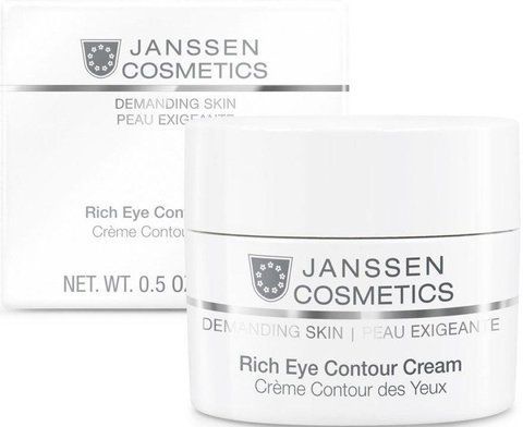 Поживний крем навколо очей Janssen Cosmeceutical Rich Eye Contour Cream, 15 ml 5553 фото