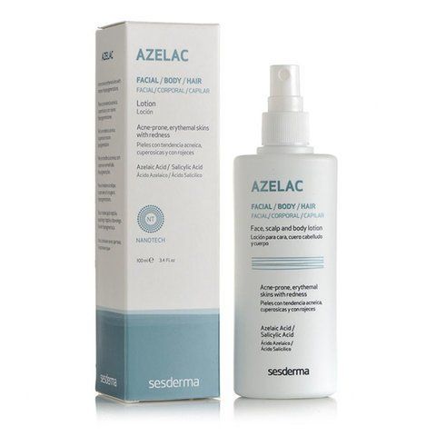 Лосьйон для обличчя та тіла SeSDerma Azelac Face Scalp and Body Lotion 1715816493 фото