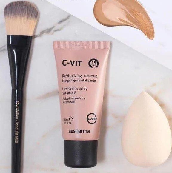 Sesderma Sescouleur C-Vit ton I SPF15 Тональний крем з вітаміном С тон 01, 30 мл SS084067 фото