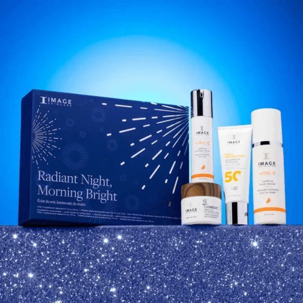 Лімітований подарунковий набір Сяюча ніч, світлий ранок - Image Skincare Radiant Night, Morning B 109832 фото