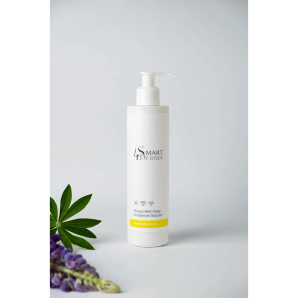 Себорегулюючий тонер - ексфоліант - Smart4Derma Acnederm Active Mineral BHA-Toner Dr-Blemish Soluti 108918 фото