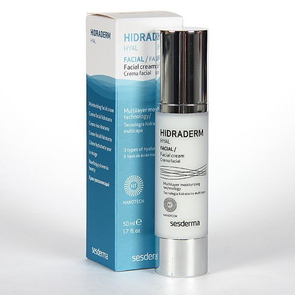 Зволожуючий крем для обличчя Sesderma Hidraderm Hyal Cream, 50 ml SS083781 фото
