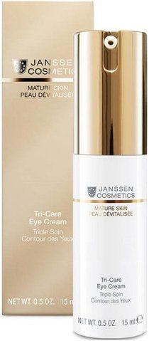Крем для кожи вокруг глаз Janssen Cosmeceutical Mature Skin Tri-Care Eye Cream, 15 ml 109012 фото