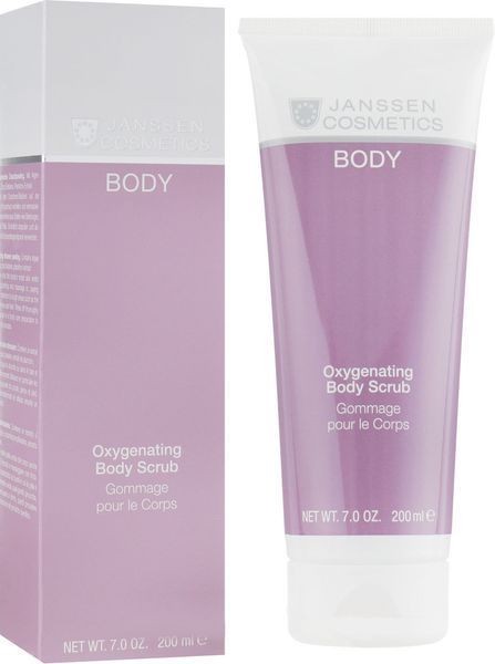 Кисневий гель-скраб для тіла Janssen Cosmeceutical Oxygenating Body Scrub, 150 ml 5600 фото