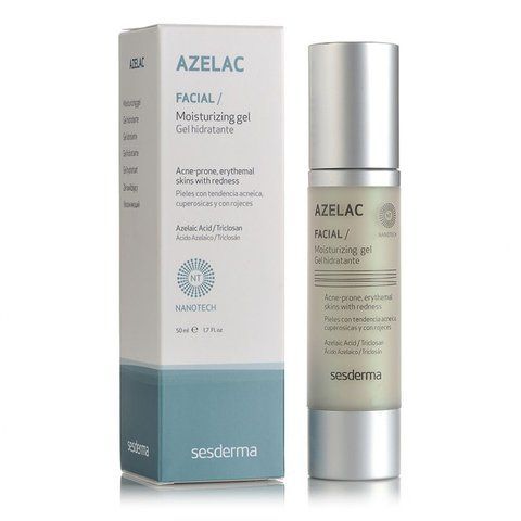 Зволожувальний гель SeSDerma Azelac Moisturizing Facial Gel 1715819156 фото