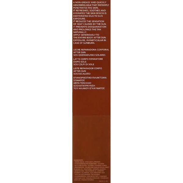 Заспокійливе молочко для тіла після засмаги - Academie Body restorative Milk 2281 фото