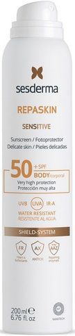 Сонцезахисний спрей для чутливої шкіри Sesderma Repaskin Fotoprotector Sensitive Spray SPF50 SS137612 фото