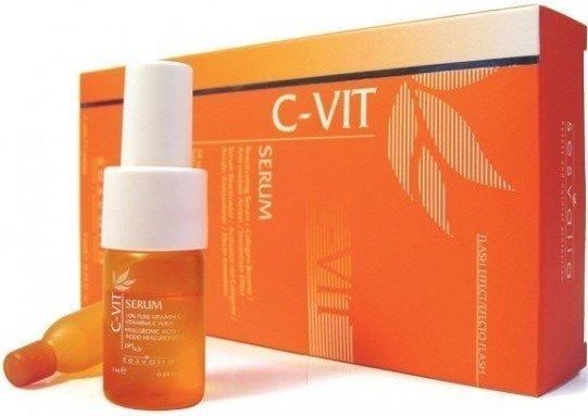 Двофазна сироватка, що реактивує з гіалуроновою кислотою Sesderma C-Vit Serum, 5x7 ml SS083301 фото