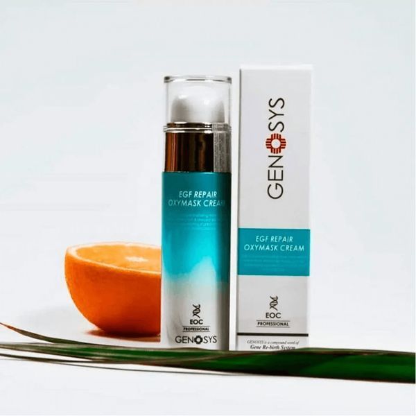 Киснева крем-маска - Genosys EGF oxymask cream 8176 фото