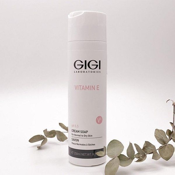 Мило для сухої та нормальної шкіри Gigi Vitamin E Cream Soap, 250 ml 3287 фото