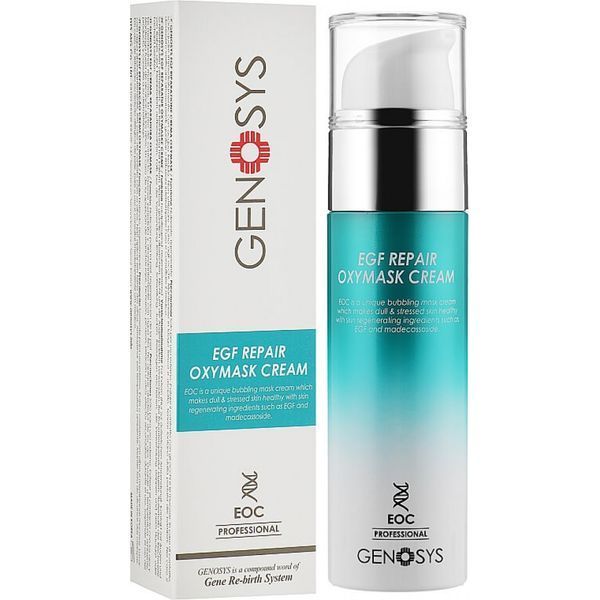 Киснева крем-маска - Genosys EGF oxymask cream 8176 фото