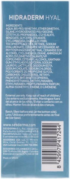 Ліпосомальна сироватка Sesderma Hidraderm Hyal Liposomal Serum, 30 ml SS100499 фото