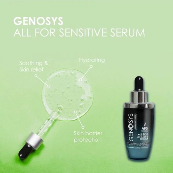 Наносиворотка для чутливої шкіри - Genosys All For Sensitive Serum (AFS) 5634 фото