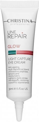 Багатофункціональний крем для шкіри навколо очей Christina Line Repair Glow Light Capture Eye Cream, 138931 фото