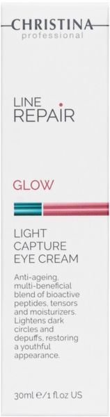 Багатофункціональний крем для шкіри навколо очей Christina Line Repair Glow Light Capture Eye Cream, 138931 фото