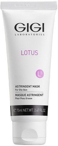 Маска Астрижент поросуживающая Gigi Lotus Astringent Mask, 75 ml 134880 фото