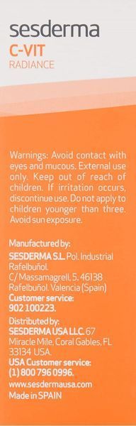 Ревитализирующая маска Sesderma C-Vit Revitalizing facial mask, 30 ml SS083308 фото