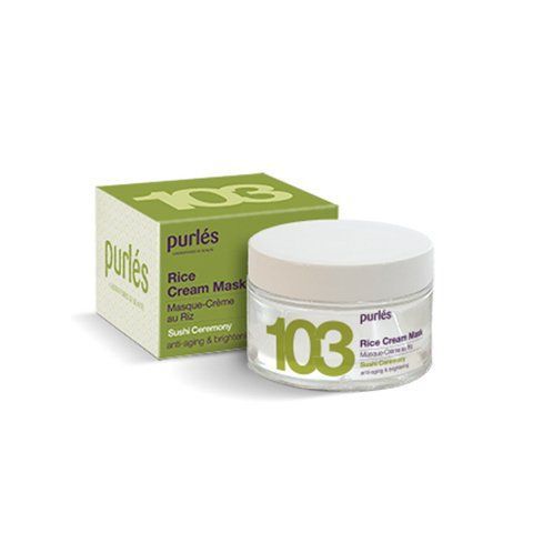 Рисова пом'якшувальна та зволожувальна маска Rice Cream Mask Purles 103 1801963168 фото