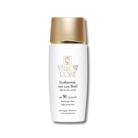 Сонцезахисний зволожуючий флюїд - Yellow Rose Hyaluronic Sun Care Fluid SPF50 Silk Dry Touch 112326 фото