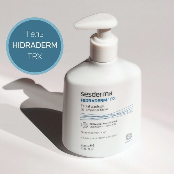 Очищаючий гель для вмивання Sesderma Hidraderm TRX Facial Gel Wash, 300 ml SS137529 фото