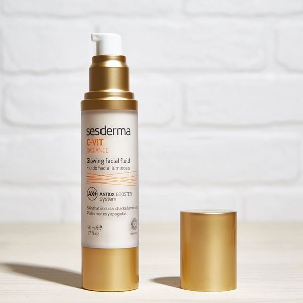 Крем для обличчя Сяючий флюїд Sesderma C-Vit Radiance! Glowing Fluid, 50 ml SS12262 фото