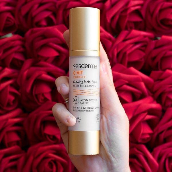 Крем для обличчя Сяючий флюїд Sesderma C-Vit Radiance! Glowing Fluid, 50 ml SS12262 фото