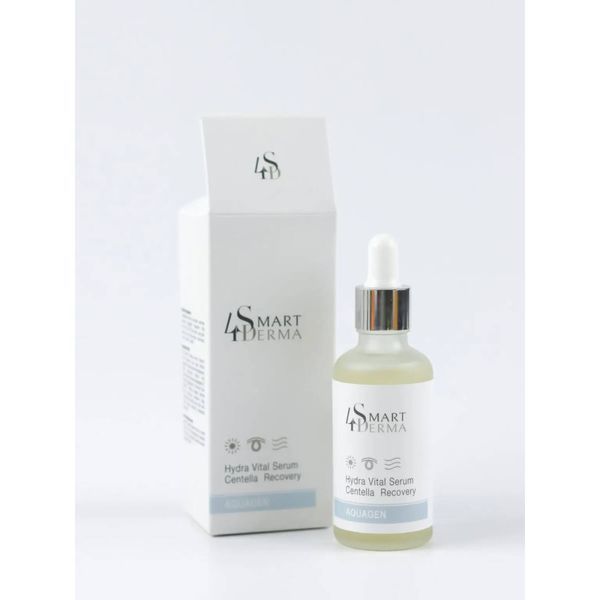 Екстра зволожуюча антиоксидантна сироватка з центелою - Smart4Derma Hydra Vital Serum Centella Rec 108933 фото