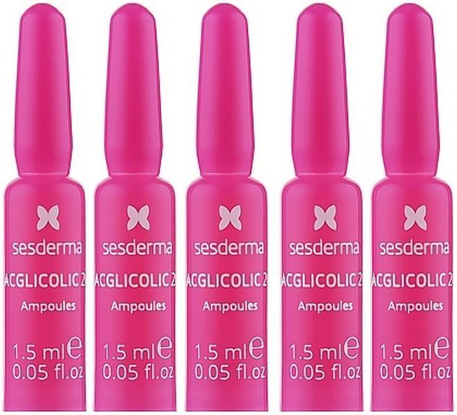 Ампули із гліколевою кислотою проти старіння Sesderma Acglicolic 20 Anti-Aging Flash Effect Ampoul SS135978 фото