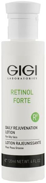 Лосьон-пилинг для жирной кожи Gigi Retinol Forte Daily Rejuvenation Lotion For Oily Skin, 120 ml 80847 фото