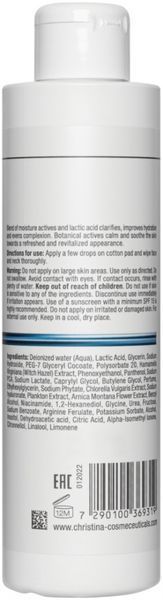Тонік із молочною кислотою Christina Line Repair Hydra Lactic Active Toner, 300 ml 138934 фото