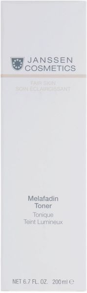 Тонік, що освітлює Janssen Cosmeceutical Melafadin Toner, 100 ml 5487 фото
