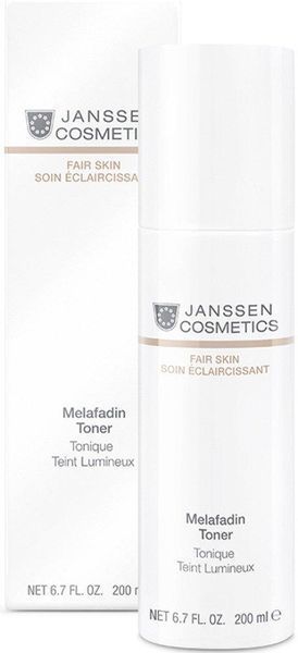 Тонік, що освітлює Janssen Cosmeceutical Melafadin Toner, 100 ml 5487 фото