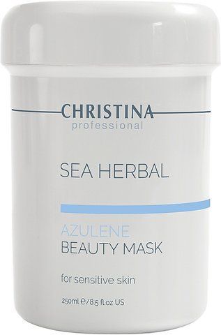Азуленова маска краси для чутливої шкіри Christina Sea Herbal Beauty Mask Azulene 5020 фото