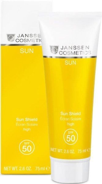 Сонцезахисна емульсія для обличчя та тіла SPF50 Janssen Cosmeceutical Sun Shield, 75 ml SS089978 фото