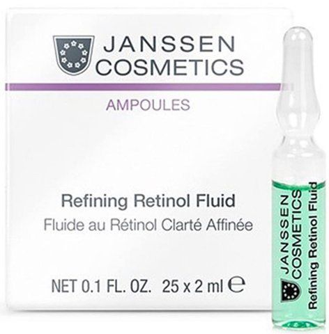 Інтенсивно відновлювальний флюїд із ретинолом Janssen Cosmeceutical Refining Retinol Fluid, 1x2 m 137629 фото