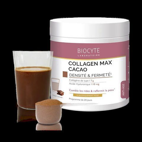 Collagen Max Cacao Biocyte  Бустер, колаген 7 г + ГК + вітаміни 888788 фото