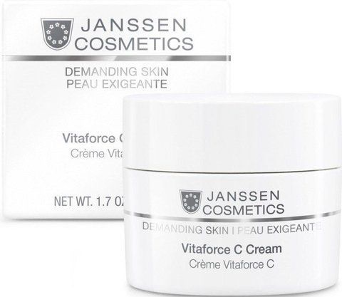 Регенерирующий крем с витамином C Janssen Cosmeceutical Vitaforce C CreamC, 50 ml 102505 фото