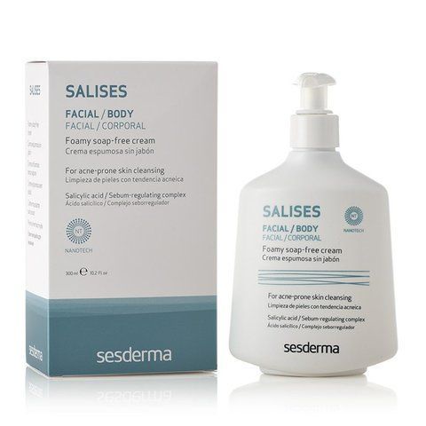 Пінистий крем для вмивання SeSderma Salises Foamy Soapless Cream 1715833555 фото