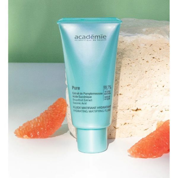 Зволожуючий матуючий флюїд - Academie Pure Hydrating Matifying Fluid 107288 фото