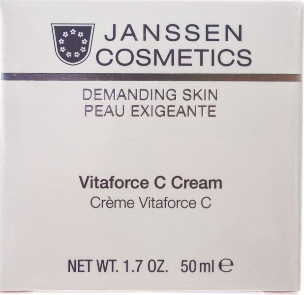 Регенерирующий крем с витамином C Janssen Cosmeceutical Vitaforce C CreamC, 50 ml 102505 фото