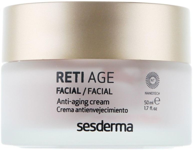 Антивозрастной крем для сухой кожи Sesderma Reti-Age Facial Antiaging Cream 3-Retinol System, 50 SS101259 фото