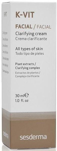 Очищающий крем Sesderma K - VIT Clarifying Cream, 30 ml SS12320 фото