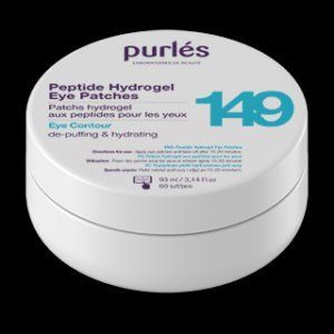 Патчі для повік із пептидами відновлювальні, протинабрякові Peptide Hydrogel Eye Patche Purles 149 1801869694 фото