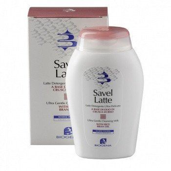 Biogena Savel Latte Молочко очищаюче з рисовими висівками 200 мл 1649012332 фото