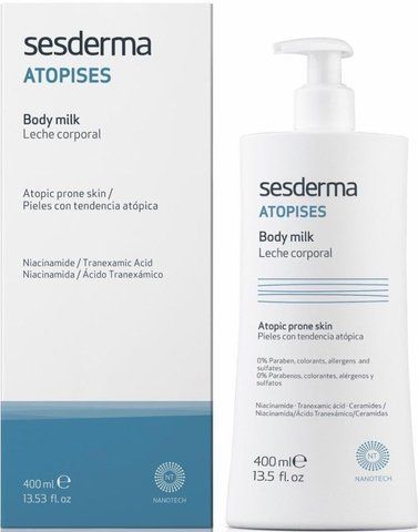 Молочко для тіла Sesderma Atopises Body milk, 400 ml SS051023 фото
