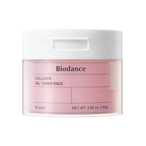 BIODANCE Collagen Gel Toner Pads 60Pads Зміцнювальні колагенові пади для обличчя, 60 шт 8765454 фото