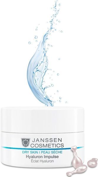 Концентрат с гиалуроновой кислотой в капсулах Janssen Cosmeceutical Hyaluron Impulse, 50 шт 76999 фото