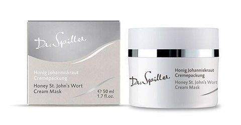 Honey St. John's Wort Cream Mask Зволожувальна та заспокійлива маска з олією звіробою 1733004773 фото